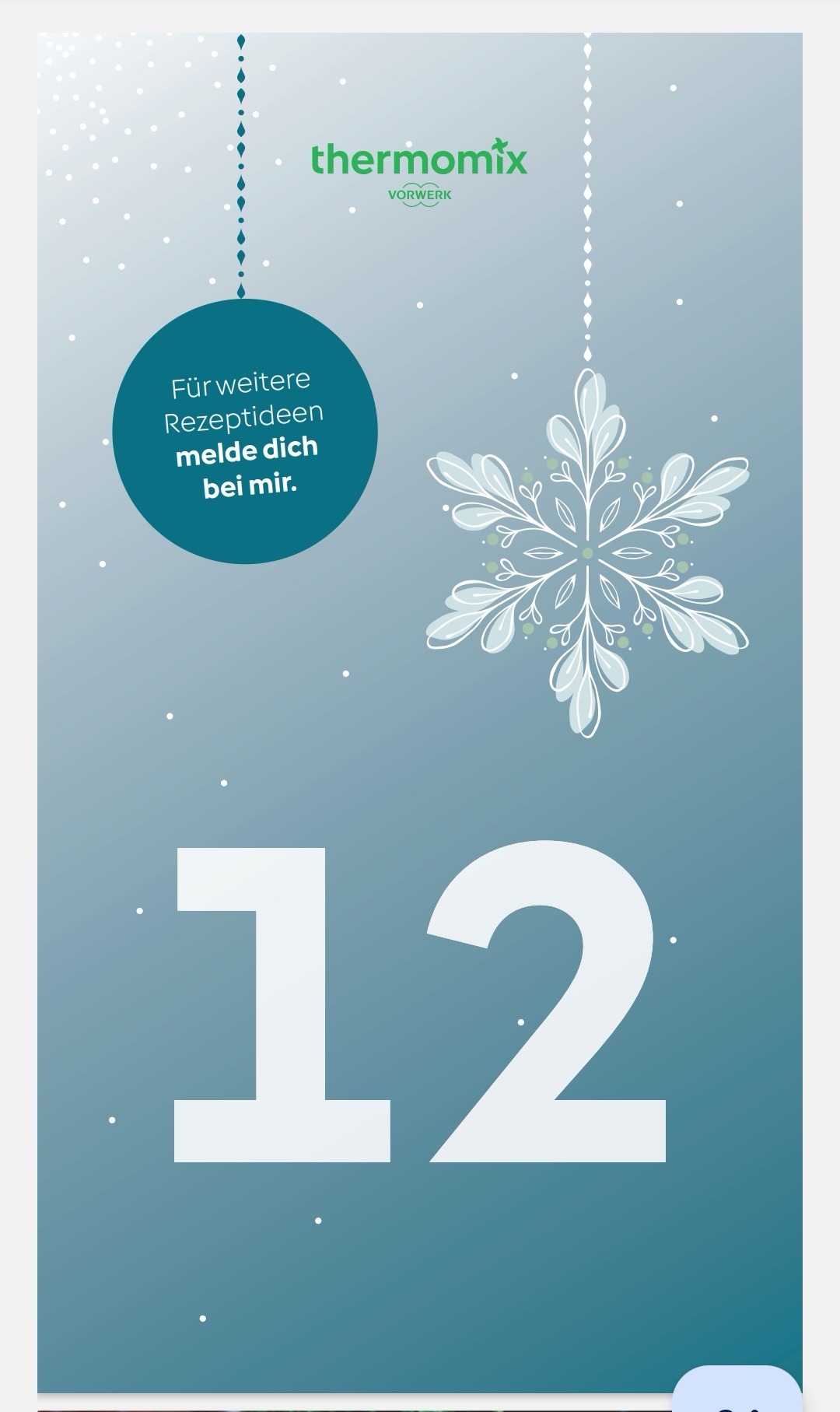 Mehr über den Artikel erfahren Adventstürchen Nr. 12