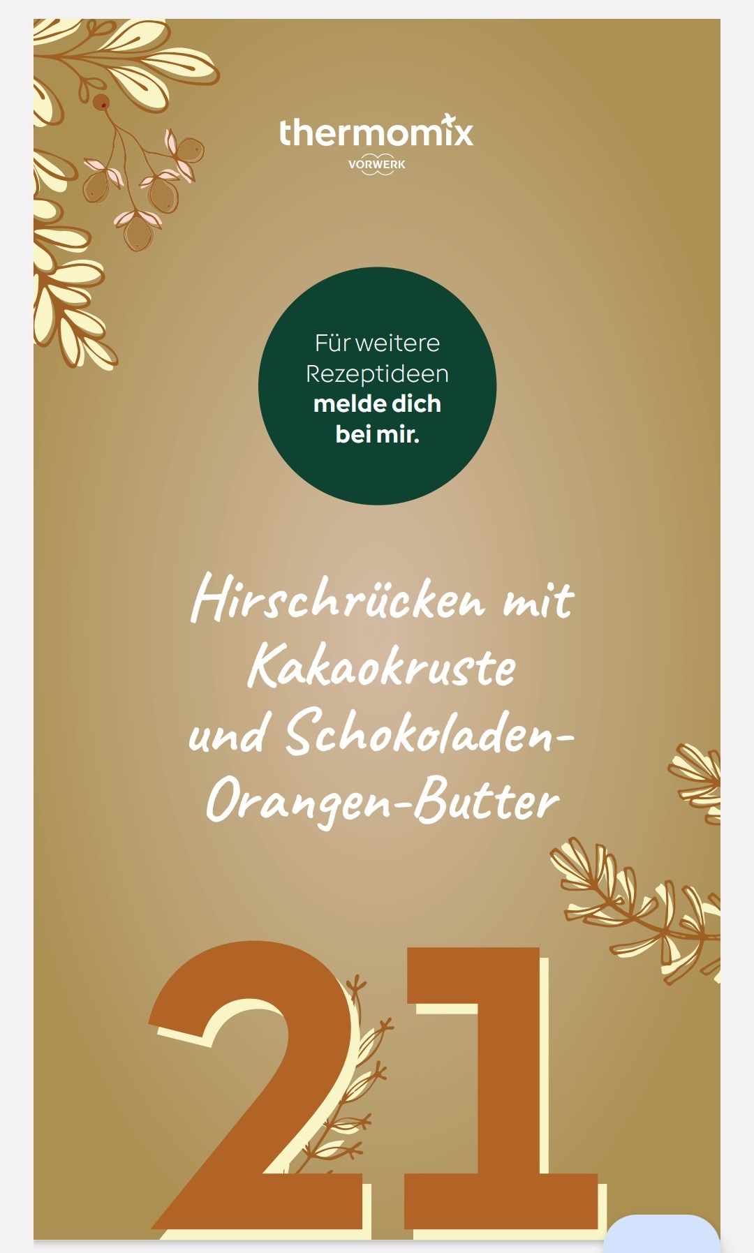 Mehr über den Artikel erfahren Adventstürchen Nr. 21